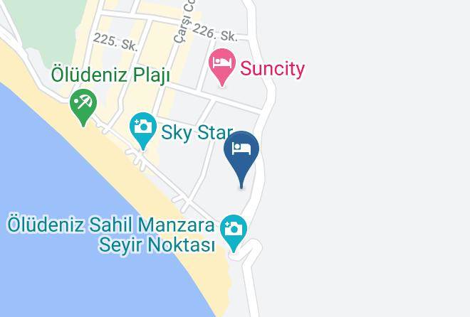 Fethiye - Mahidevran Otel Fethiye Maps