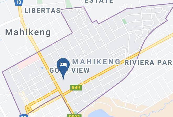 Mahikeng Guest Apartments Map - North West - Ngaka Modiri Molema