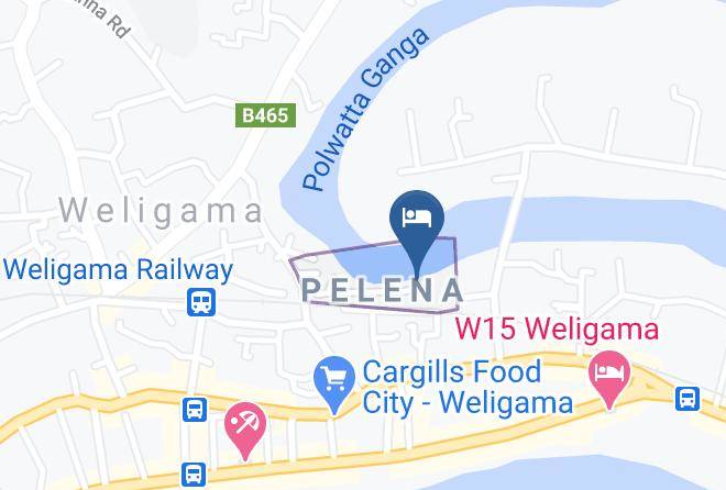 Galle - Mahinda Riverface Hotel Maps