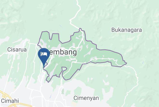 Bandung Barat - Mahkota Hotel Maps