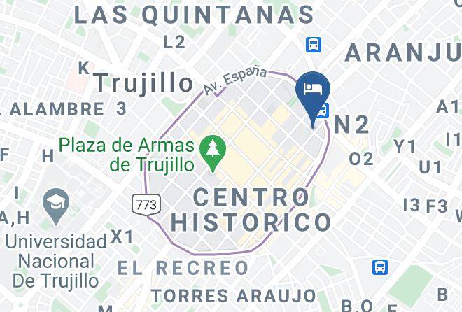 Trujillo - Maho Hotel Maps