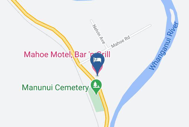 Ruapehu - Mahoe Motel Bar 'n Grill Maps