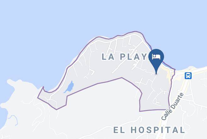 Las Terrenas - Mahona Boutique Hotel Maps