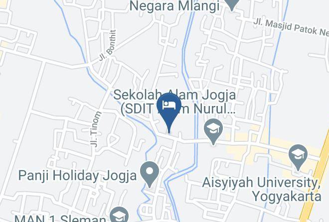 Sleman - Mahoni Homestay Jogja Maps