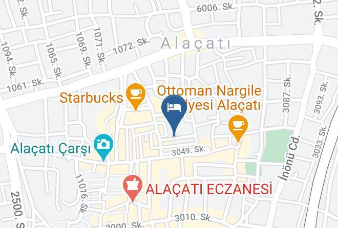 Cesme - Mahzen Alacati Maps