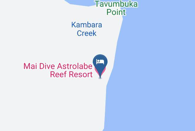 Kadavu - Mai Dive Astrolabe Reef Resort Maps