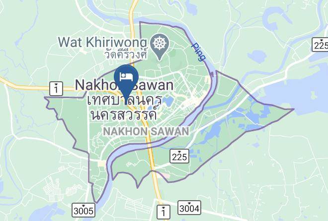 Amphoe Mueang Nakhon Sawan - Mai Horm Resort Maps