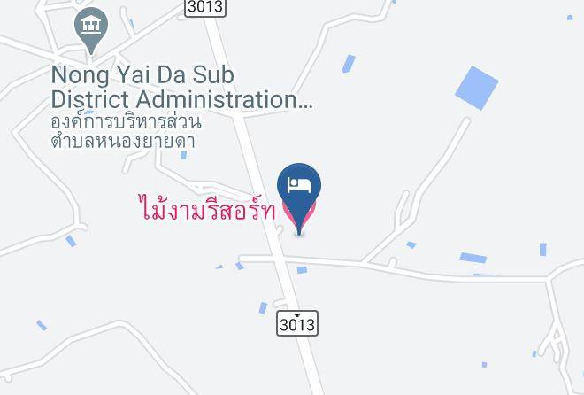 Amphoe Thap Than - Mai Ngam Resort Maps