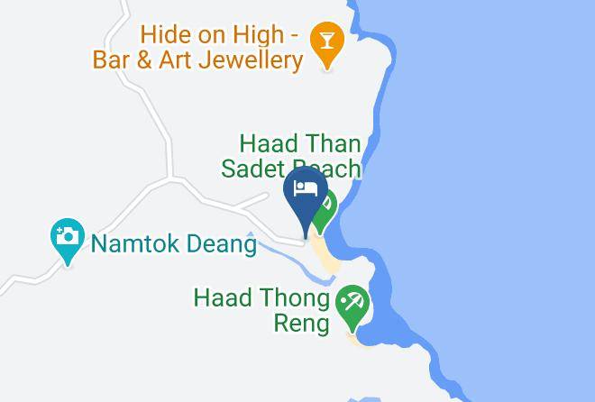 Surat Thani - Mai Pen Rai Bungalows Maps