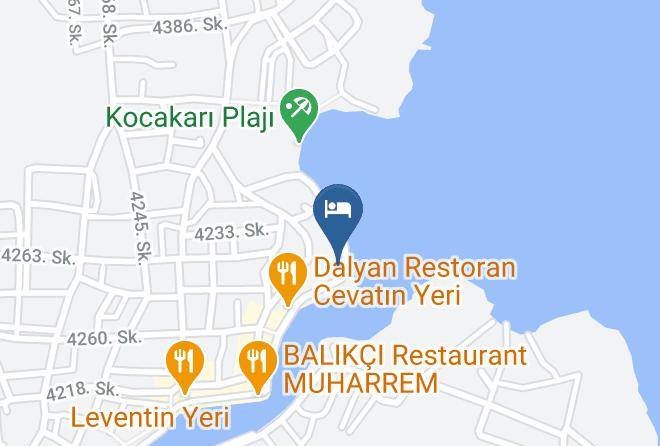 Mai S'ema Boutique Dalyan Map