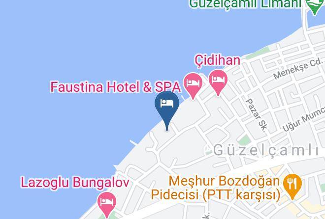 Guzelcamli - Maia Luxury Beach Hotel & Spa Maps