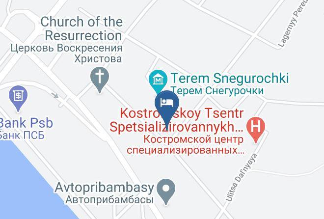 Kostroma - Maiden Hotel Complex Maps