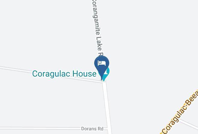 Colac Otway - Coragulac House Cottages Maps