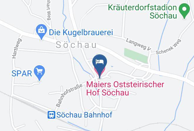 Hartberg Furstenfeld District - Maiers Oststeirischer Hof Sochau Maps