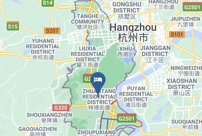 Hangzhou - Maihong Fashion Hotel Maps