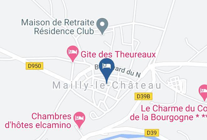 Yonne - Mailly Le Chateau Maps