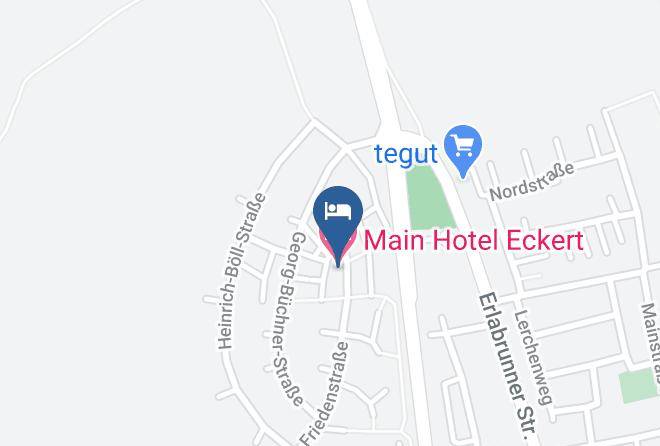 Main Hotel Eckert Map