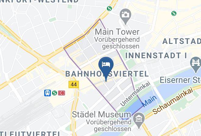 Frankfurt Am Main - Main Hotel Frankfurt City Hauptbahnhof Maps