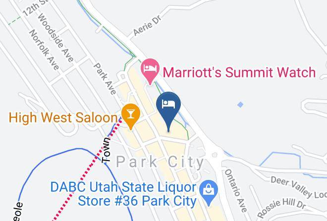 Main & Sky Park City Utah Map