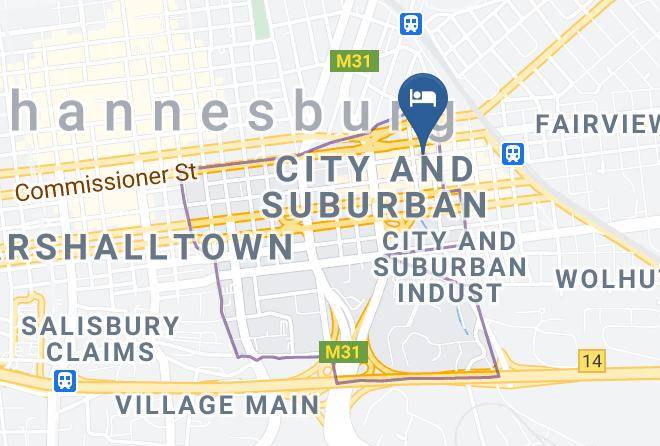 City Of Johannesburg - Main Street Life Maps