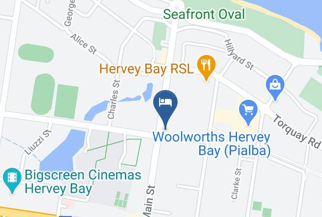 Fraser Coast - Main Street Motel Maps
