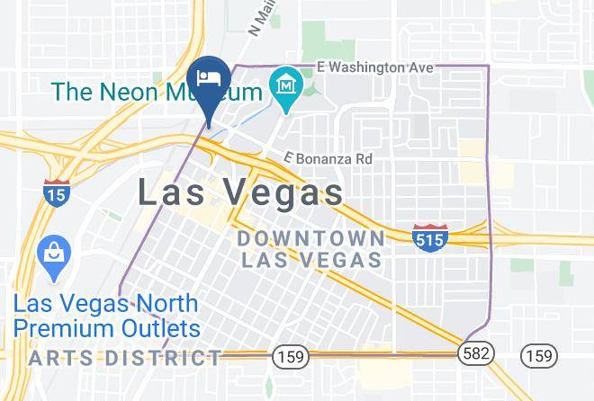 Clark - Main Street Station Rv Park Maps