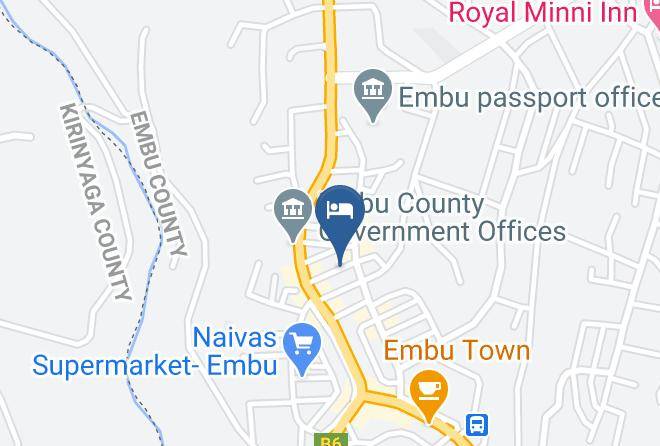 Embu - Maina Highway Hotel Maps