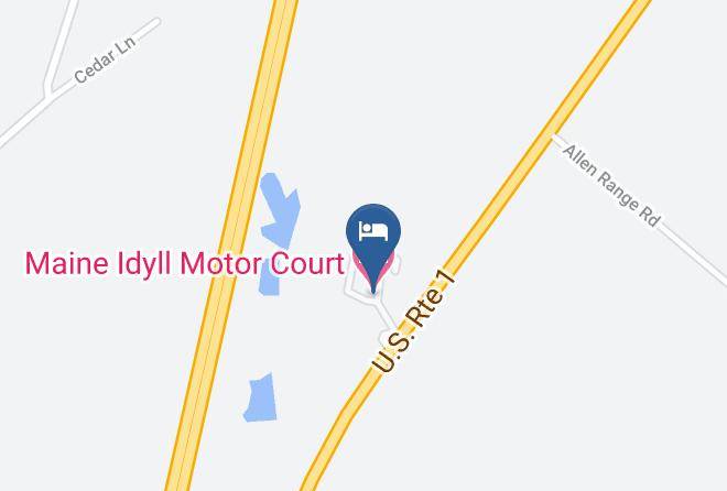Cumberland - Maine Idyll Motor Court Maps