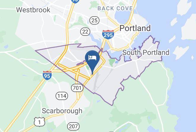 Cumberland - The Maine Motel Maps