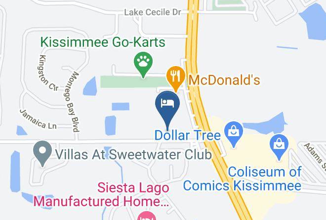 Osceola - Maingate Florida Hotel Maps