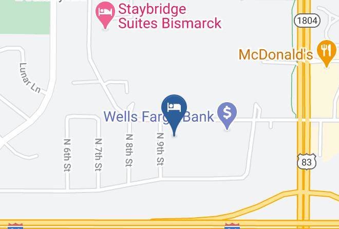 Burleigh - Mainstay Suites Bismarck Maps