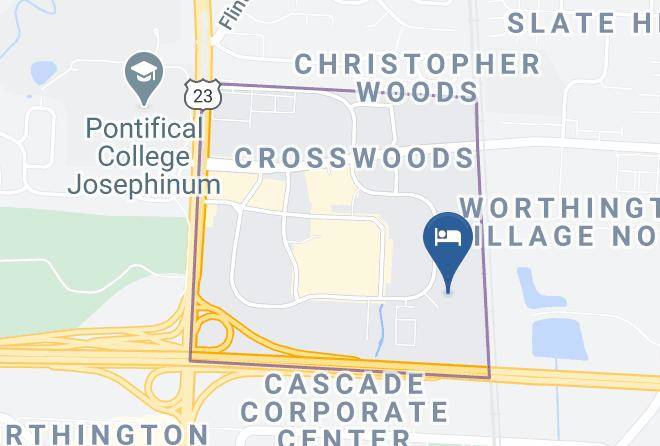 Franklin - Mainstay Suites Columbus Worthington Maps