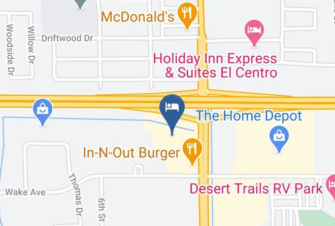 Imperial - Mainstay Suites El Centro I 8 Maps