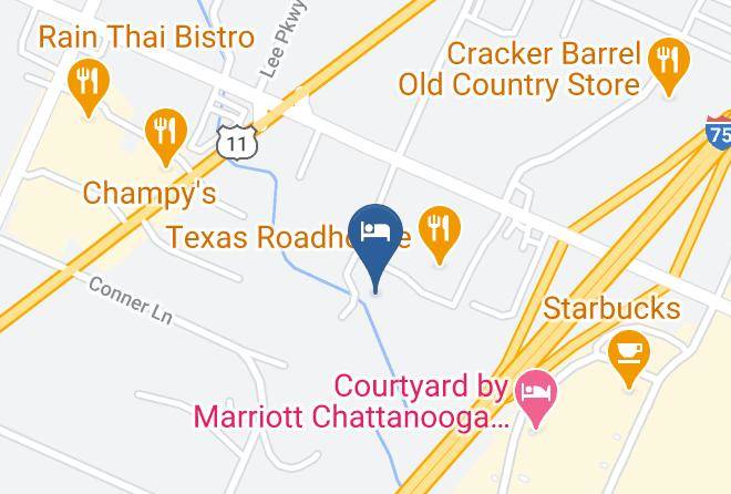 Hamilton - MainStay Suites Chattanooga Hamilton Place Maps
