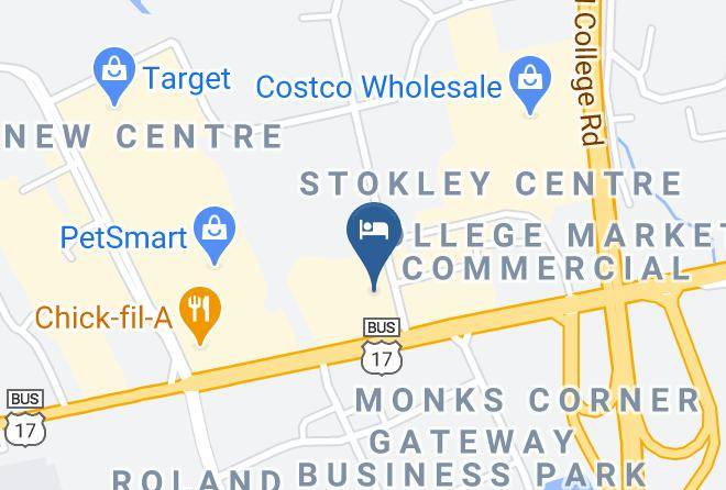 New Hanover - Mainstay Suites Wilmington Maps
