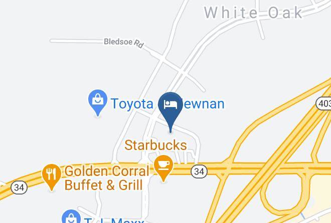 Coweta - Mainstay Suites Newnan Atlanta South Maps