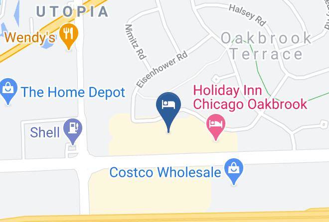 Dupage - Mainstay Suites Oak Brook Terrace Chicago Maps