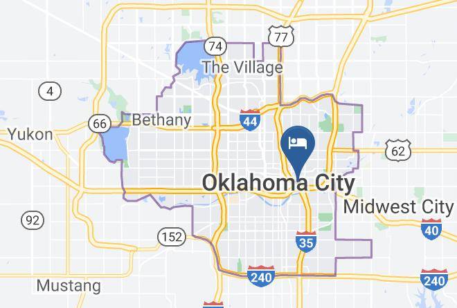 Oklahoma - Mainstay Suites Maps