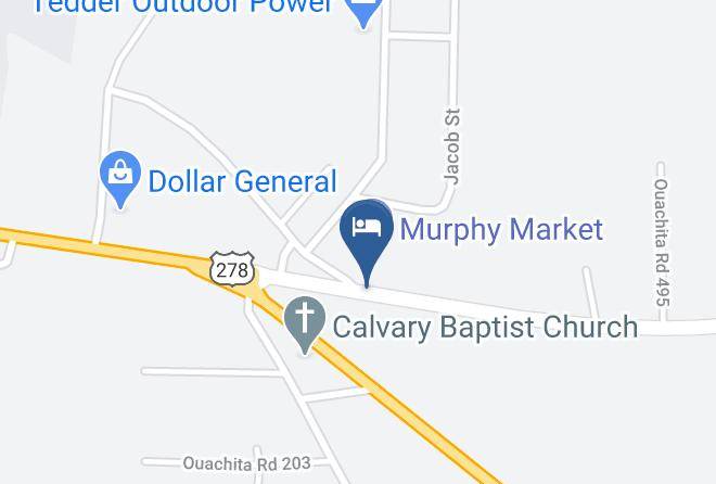 Sleep Inn East Camden Map