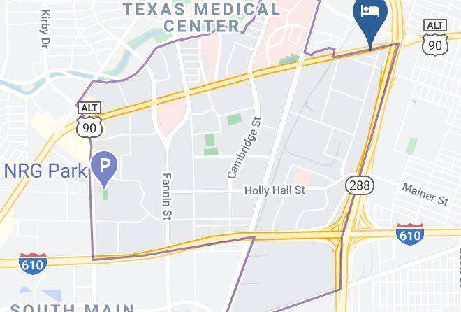 Harris - Mainstay Suites Texas Medical Center Reliant Park Maps
