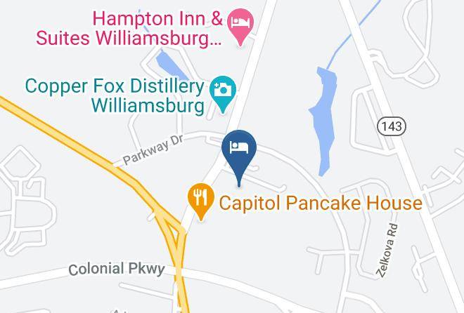 Williamsburg City - Mainstay Suites Williamsburg I 64 Maps