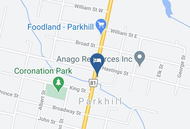 Middlesex - Mainstreet Motel Maps