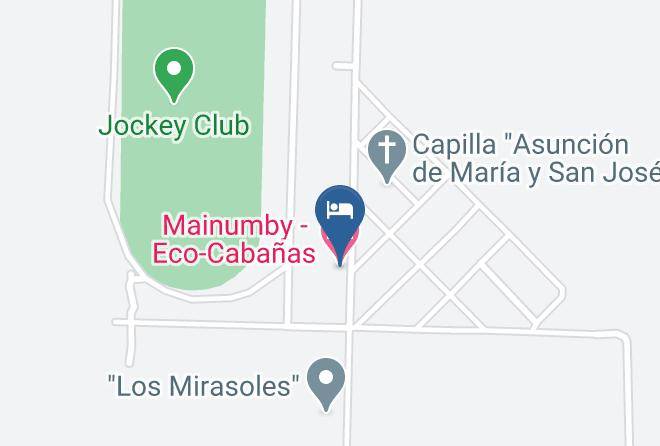 Concepcion Del Uruguay - Mainumby Eco Cabanas Maps