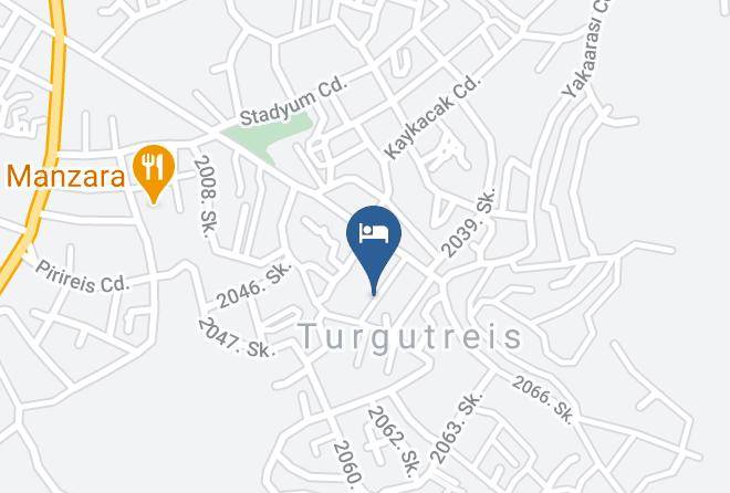 Bodrum - Maira Beach Hotel Maps