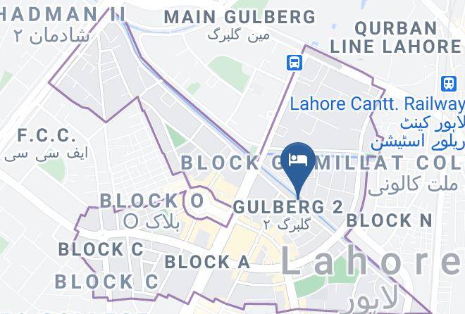Islamabad - Mairona Hotels Gulberg Maps