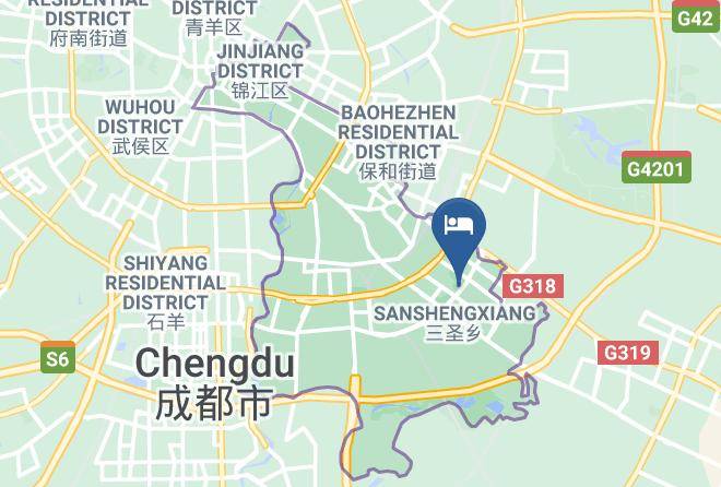 Chengdu - Mairui Hotel Maps