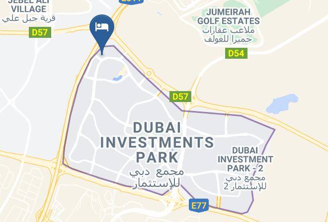 Dubai - Maisan Hotel Maps