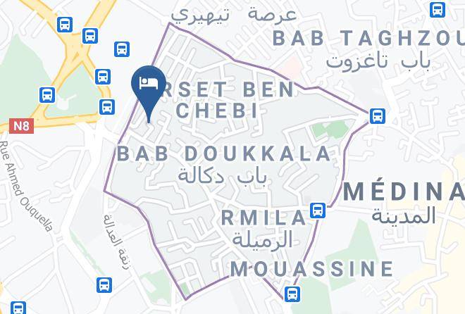 Marrakesh - Maison Aicha Maps