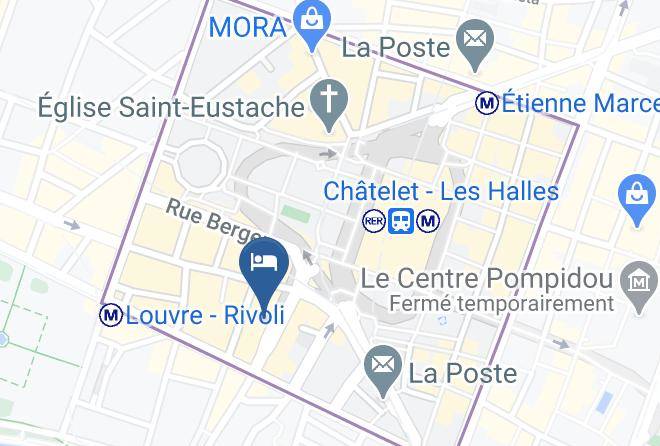 Maison Albar Hotels Le Pont Neuf Map