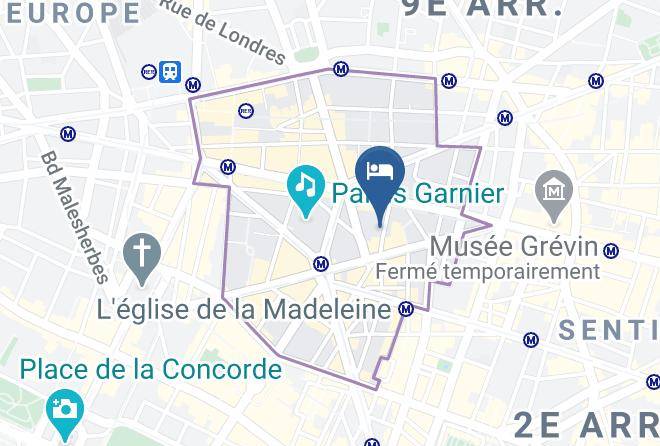 Paris - Maison Albar Hotels Le Vendome Maps